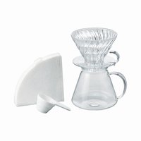 Hario V60 Glass Brewing kit S-VGBK-02-T