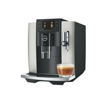 Jura E8 (EC) Platin (15582) met gratis proefpakket koffie