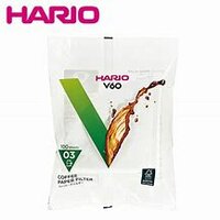 Hario V60 Filterpapier maat 03 wit (100 stuks)