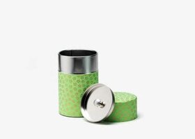 Sogen Washi papieren theedoosje – kleur groen