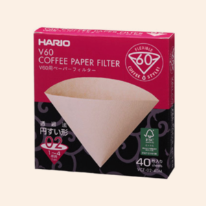 Hario koffiefilters VCF-02-40M