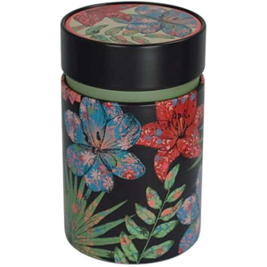 Theepotje Rustic Flower red